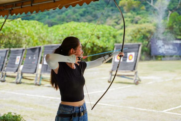 照一張美美的射箭英姿