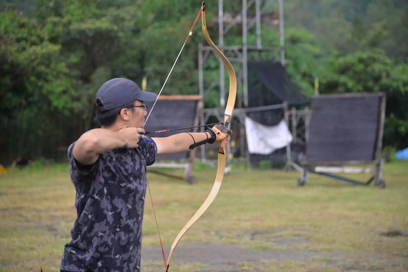 Study aiming technique from a professional