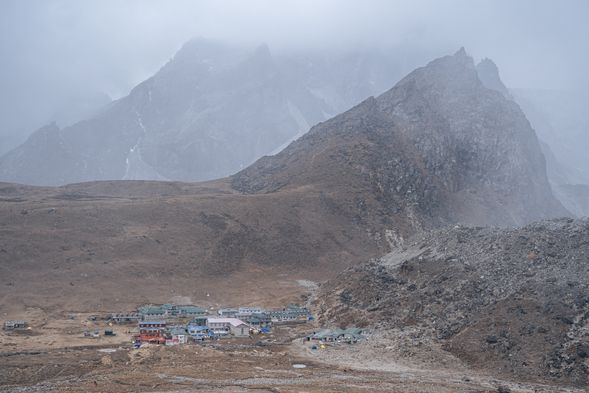 由 丁伯崎Dingboche(4,360m) 前往 羅伯崎Lobuche (4,930m)
今日路程約5小時。