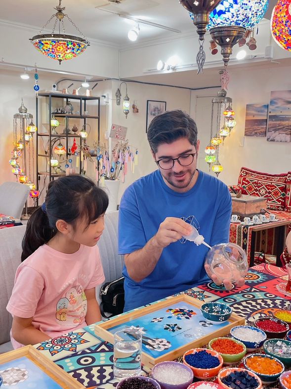 手殘黨也不用怕~老師專業輔導與協助,讓孩子們沉浸在手作世界無法自拔!