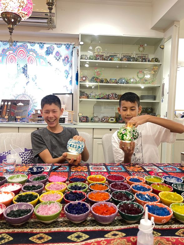 獨力完成一個作品,充滿成就感!