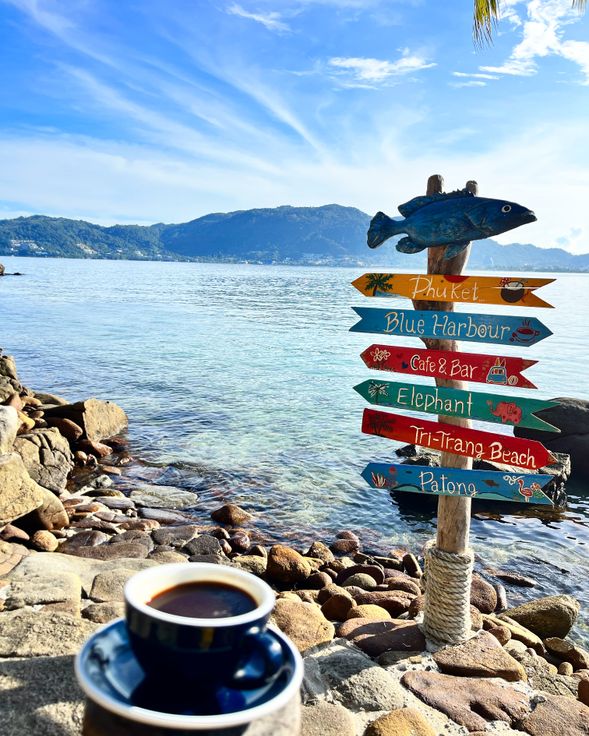 Coffee with the view