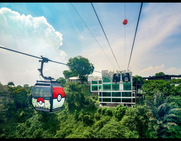 Catch a cable car ride from Mount Faber to the State of FUN – SENTOSA! Take in the amazing aerial views from Mount Faber, Harbourfront and arrive into Imbiah Lookout on Sentosa.
