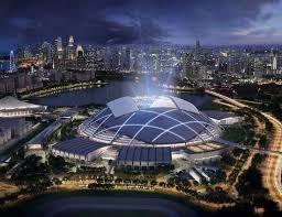 The National Stadium
A modern architecture marvel completed in 2014, the Singapore National Stadium seats 55,000 and features a retractable roof. We will ride through the scenic Kallang Park and also get to see this impressive dome on the night tour!