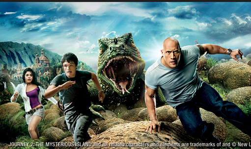 Enjoy a 4D experience in Journey 2: The Mysterious Island as you join Sean and his friends flying through tornado, encounter giant lizards and discover the lost city of Atlantis.