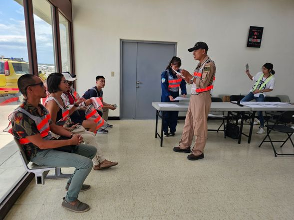 行前訓練・宣導法規及相關機場安全規定