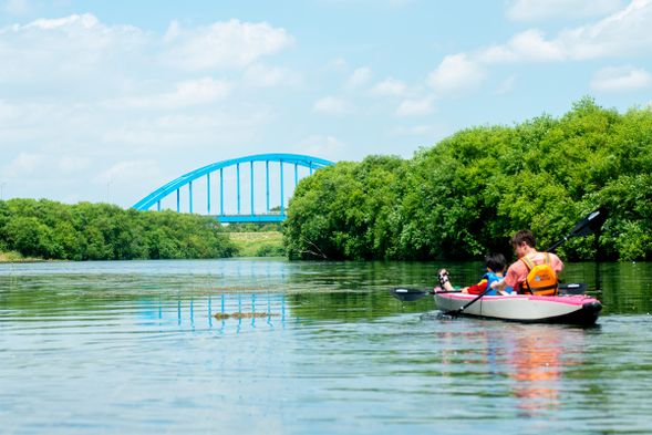まもなく舞鶴大橋出発点に到着