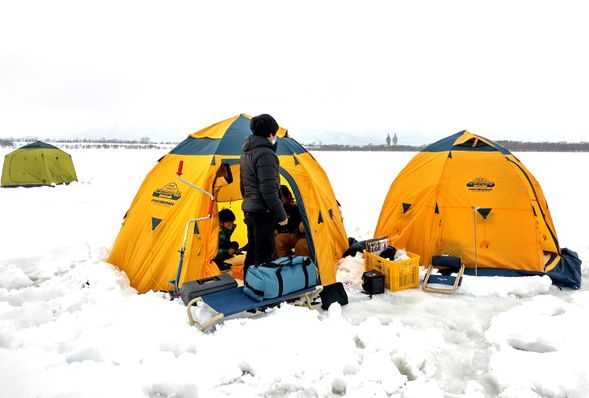 釣り場に到着!
札幌周辺の釣り場までご案内いたします。
※最寄りのコンビニで買い物、トイレ休憩を入れます。