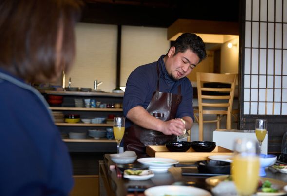 18:00
夕食:三河シェフ
出張ジビエフルコース