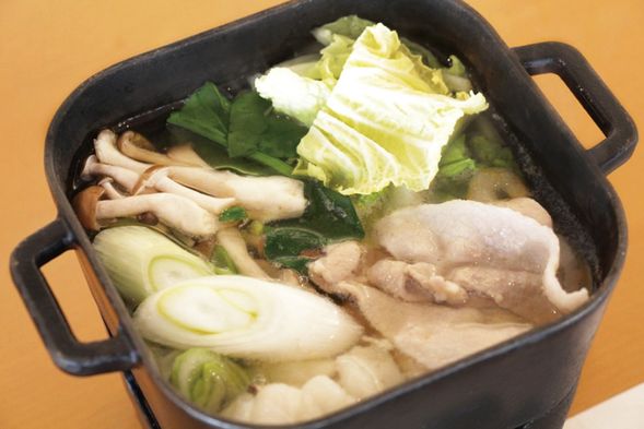 雪室野菜の鍋バイキング