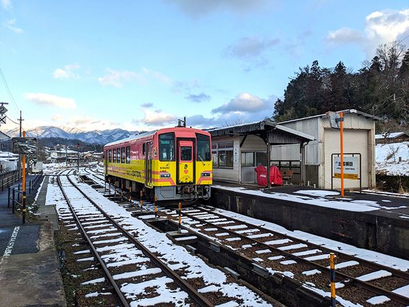 木次線 スイッチバック