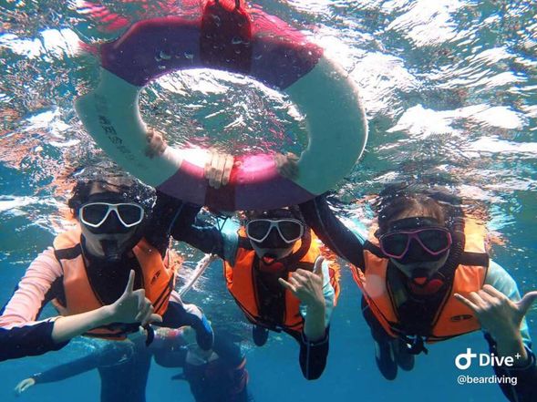 實際下水體驗浮潛之樂趣