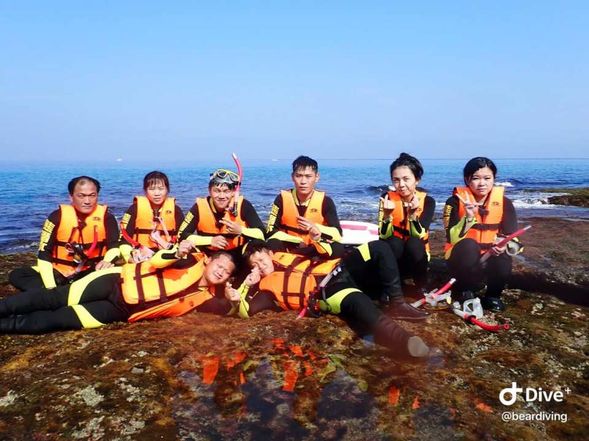 留下浮潛美好的回憶