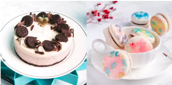夏日同樂 - 雙人同樂組合:Oreo生乳酪慕斯+夏夜星雨馬卡龍