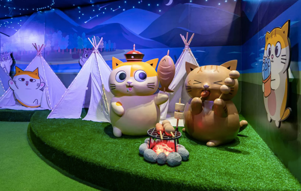 可愛的佈景,歡迎來拍照!