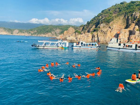 寧順玻璃底船出海、海豚島、海龜島、浮潛體驗 <行程順序由導遊與客人協商調整>