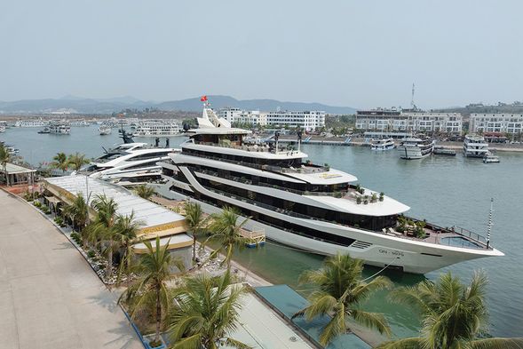 行程結束,下船返回