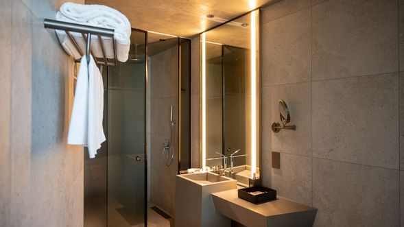 乾淨整潔的衛浴設備