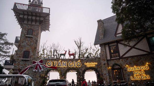 下午茶:Quán Gió Tam Đảo(含每人一杯咖啡)