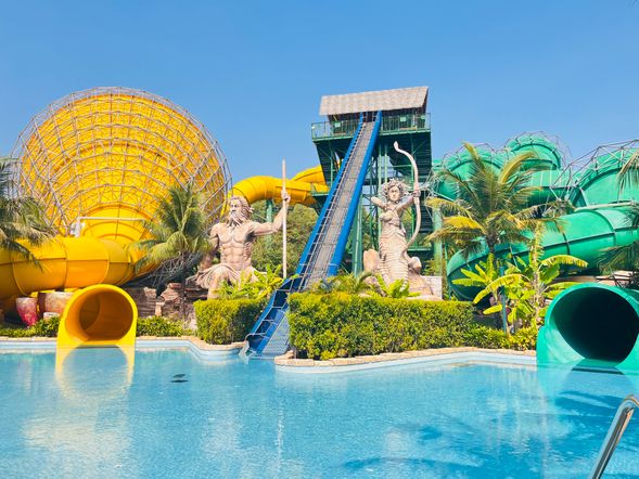 Aquatopia水上樂園,驚險刺激的遊戲區