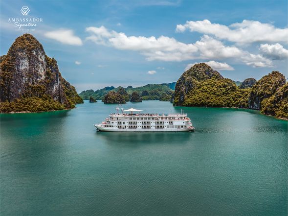 07:00 – 08:00探索黑暗與光明洞穴 - 一個青蛙下巴形狀的洞穴,拱形天花板上有各種形狀和大小的奇妙閃閃發光的鐘乳石。這個洞穴通向一個寧靜的湖泊,周圍環繞著石灰岩山崖。劃皮划艇和乘坐當地人劃的竹船是遊客探索洞穴內部的最佳選擇。