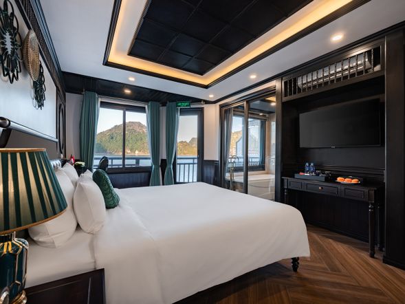 海景高級雙人/雙床房 - 附私人陽台和浴缸