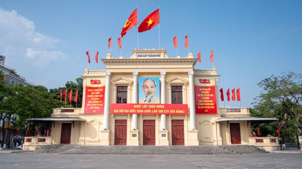 百年法式典雅新古典建築,海防市代表性地標。