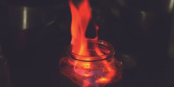 裝填後的火焰儀式、表面殺菌