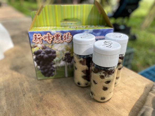 完成的葡萄露~四個月後開喝