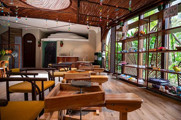 Play的活動設計太強,以目前看過的飯店絕大多是採繪或簡單手作,但這裡的課程包含廚藝教室、編織等不同課程,難度更高更有特色,雖然需要付費,其實是很值得的,畢竟要找這類的體驗是不好找的。