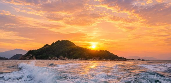 大膽島夕陽