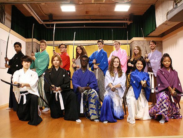 You will get a certification and a small present.