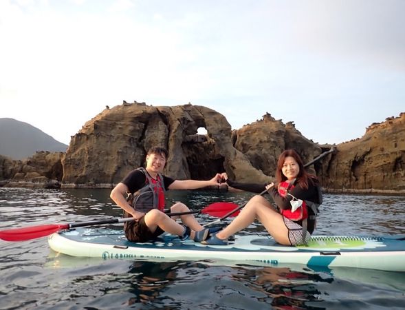 在大象鼻子前我們比個愛心吧❤️