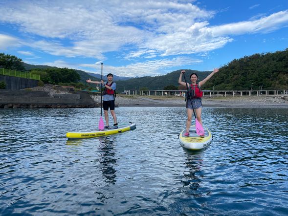 在灣內先熟悉一下手感