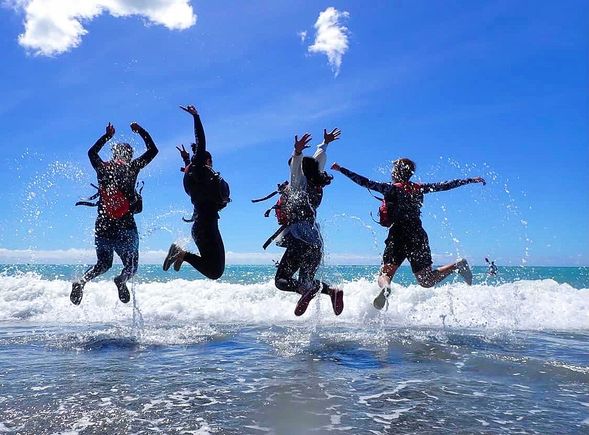 最歡樂的時刻我們與海