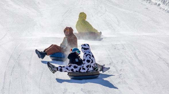 雪盆體驗:趣味滑雪活動,適合親子同樂