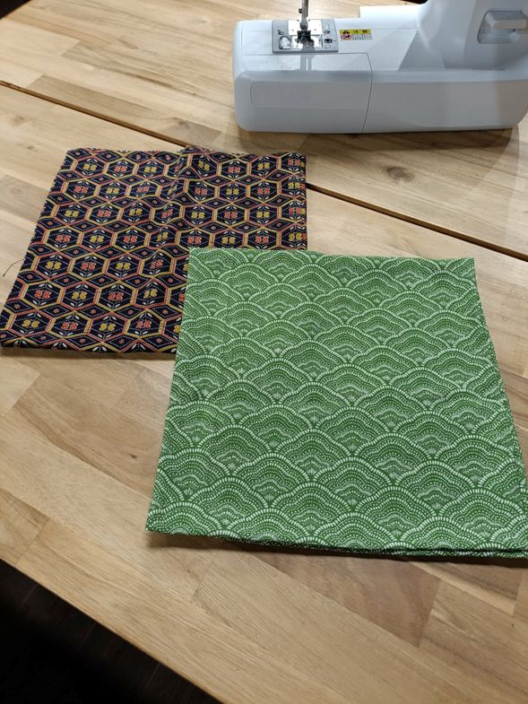 完成(実際に何かを包んでみる体験)