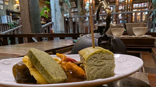 水心月でのお茶体験(イメージ)