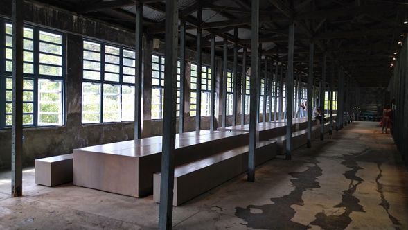 お茶工場の大渓老茶廠(大渓旧製茶工場)を見学(入場料込み)