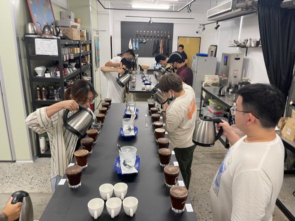 珈琲焙煎所見学&咖啡教室