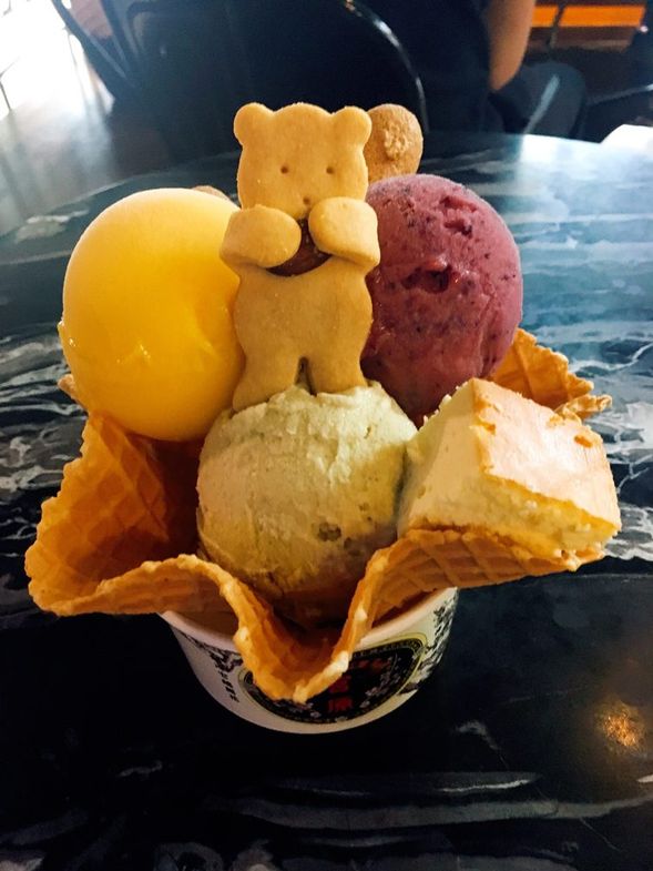 「宮原眼科」と「第四信用合作社」見学(約50分)※写真はイメージです。季節、仕入れにより一部メニューが変更になることがあります。