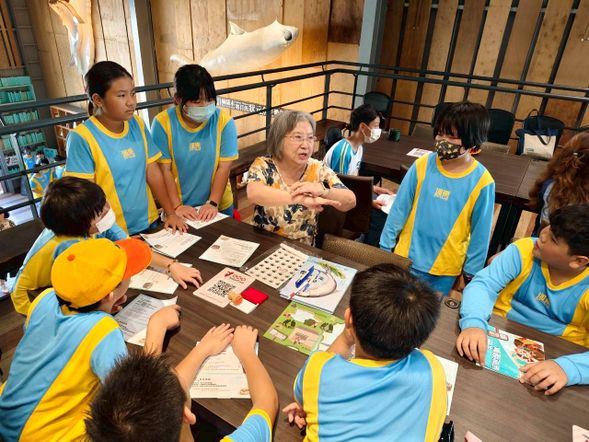 閱讀「虱目魚的世界地圖」繪本內容,完成問答小挑戰。