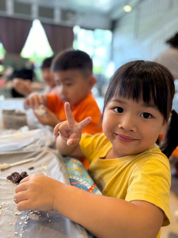 Ya!我也可以自己做麻糬耶!