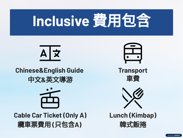費用包含