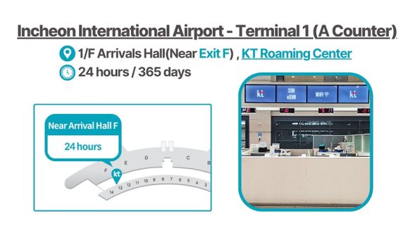 Incheon International Airport - T1(A) Counter-0