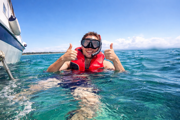 Snorkeling session