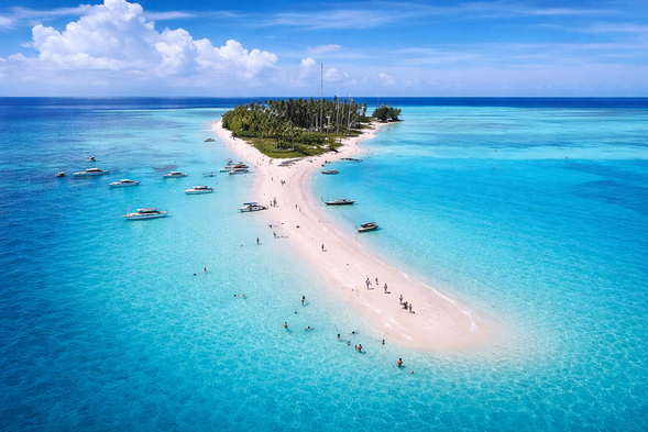 Arrive at Maiga Island