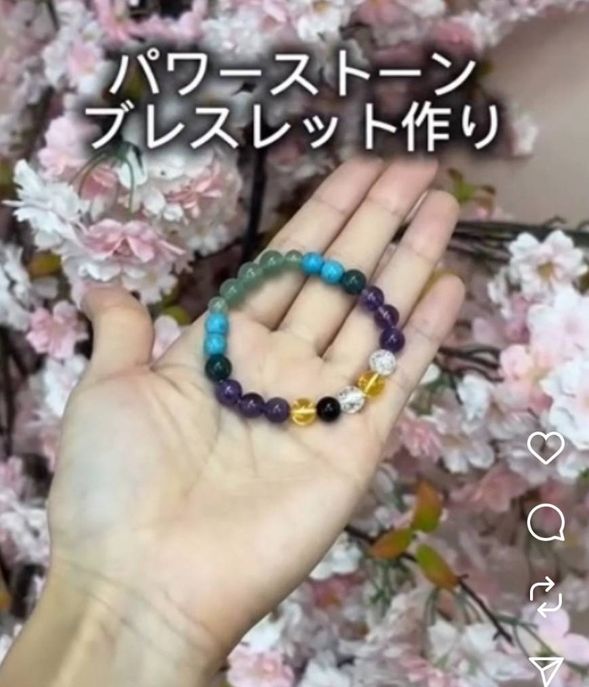 ブレスレットづくり