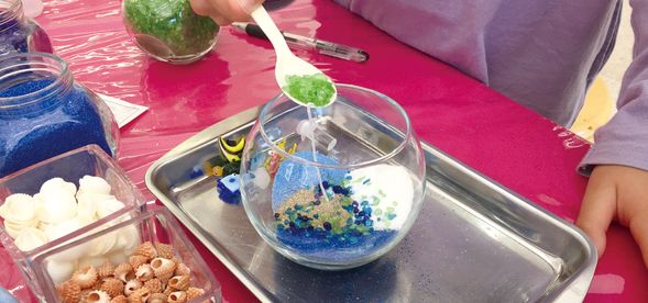 クリアキャンドルL作品例