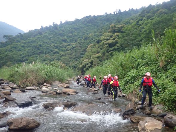 回溯,抵達起溯點約16:00~17:00